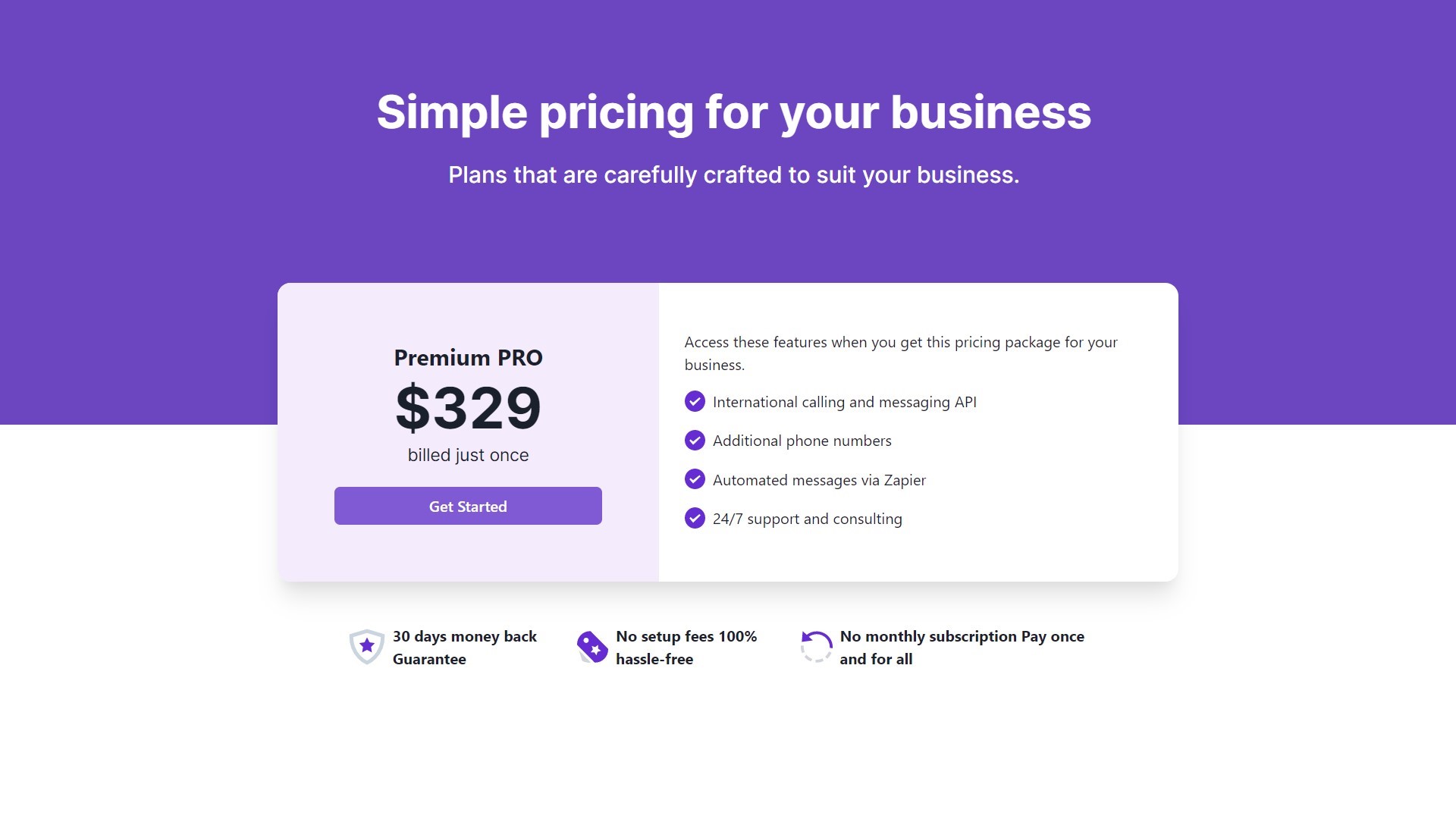 Pricing UI Image