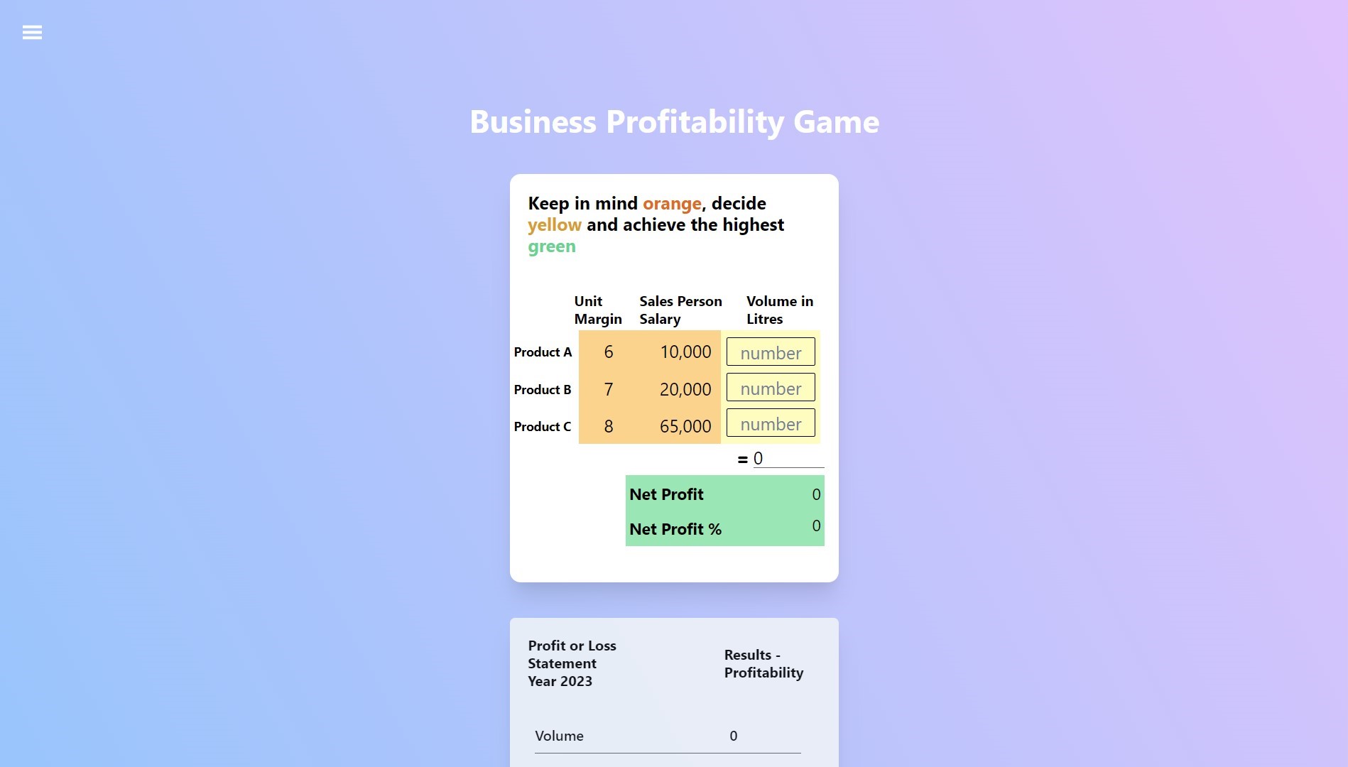 Pricing UI Image